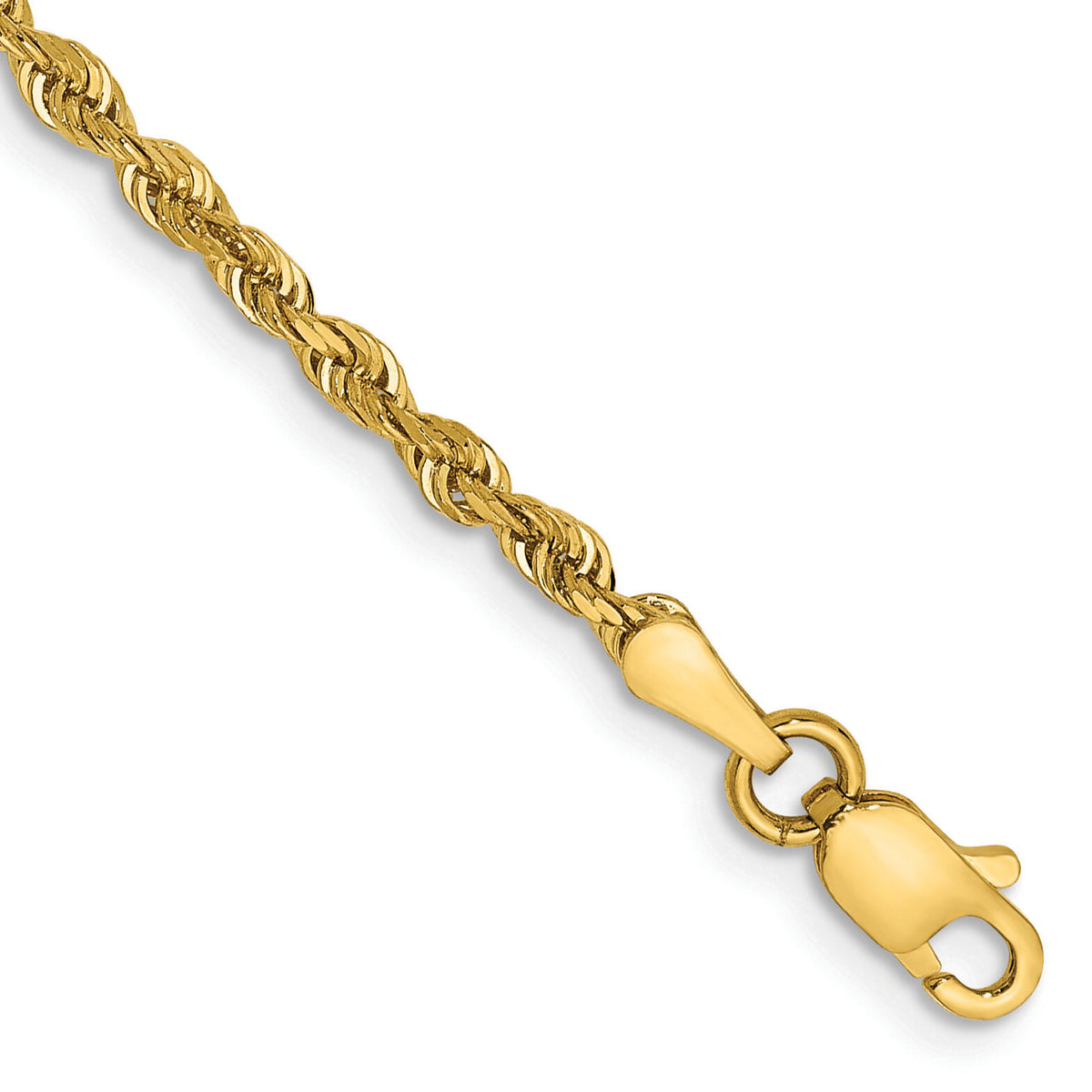 14k 2.25mm D/C Quadruple Rope Chain-QTR018-8