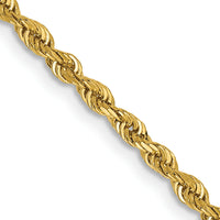 14k 2.25mm D/C Quadruple Rope Chain-QTR018-16