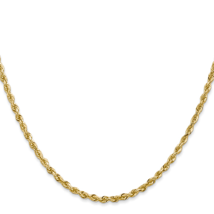 14k 2.75mm D/C Quadruple Rope Chain-QTR021-24