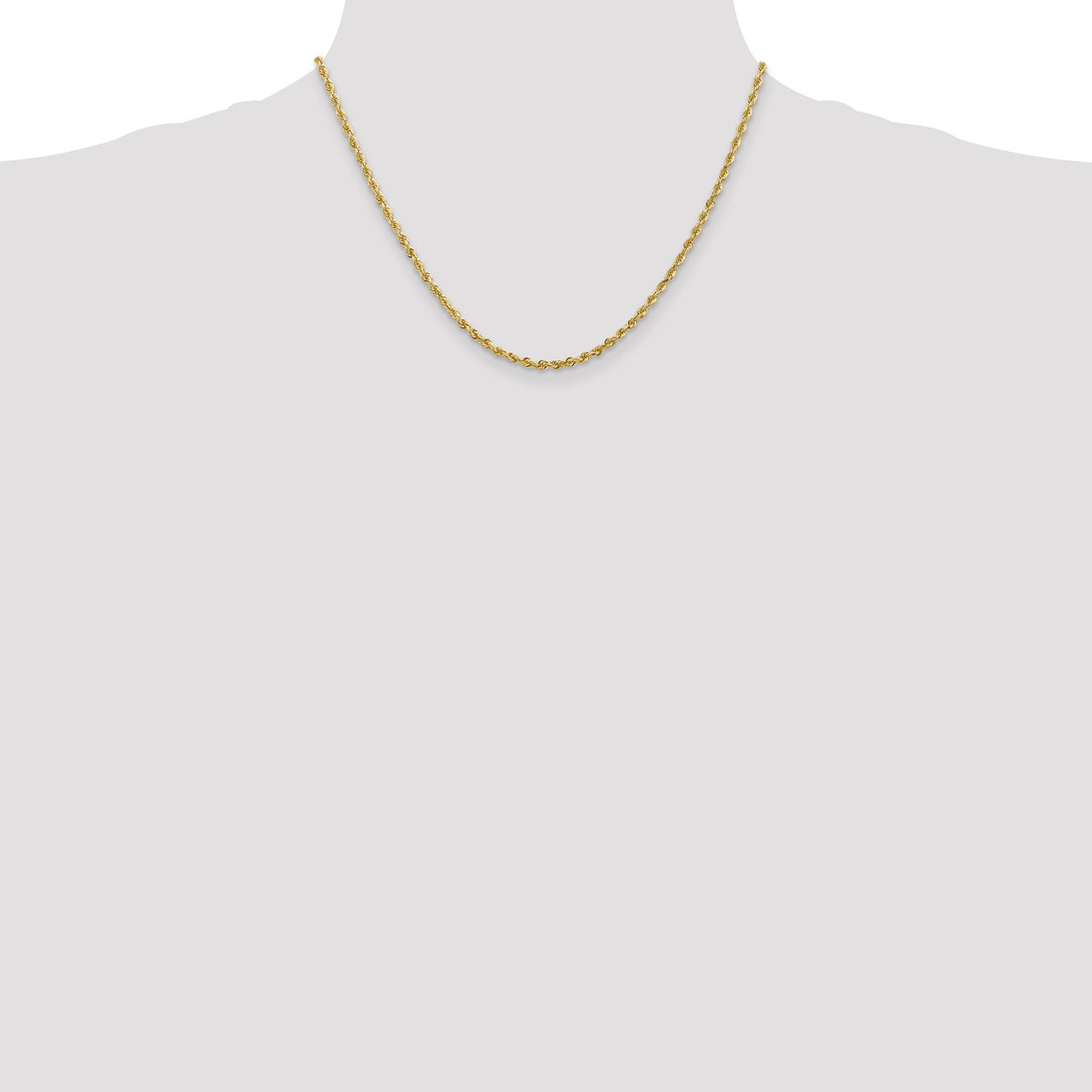 14k 2.75mm D/C Quadruple Rope Chain-QTR021-18