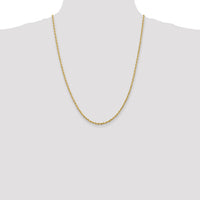 14k 2.75mm D/C Quadruple Rope Chain-QTR021-24