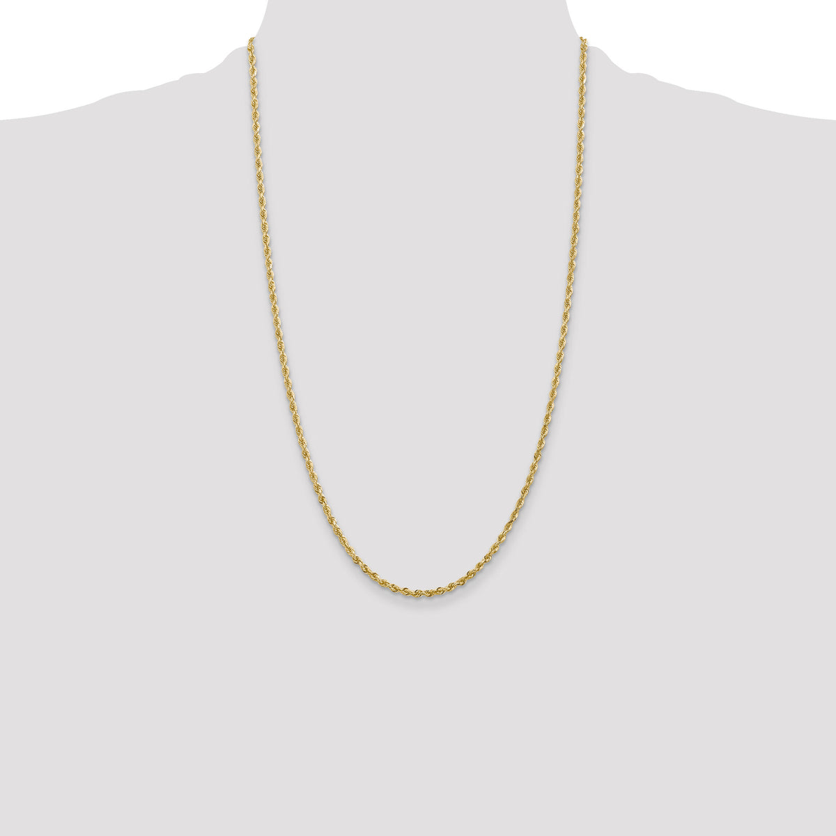 14k 2.75mm D/C Quadruple Rope Chain-QTR021-26