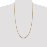 14k 2.75mm D/C Quadruple Rope Chain-QTR021-28
