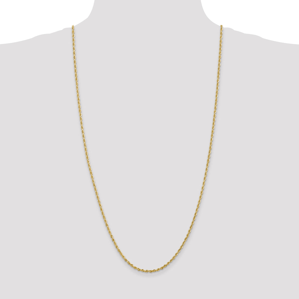 14k 2.75mm D/C Quadruple Rope Chain-QTR021-30