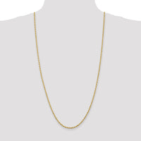 14k 2.75mm D/C Quadruple Rope Chain-QTR021-30