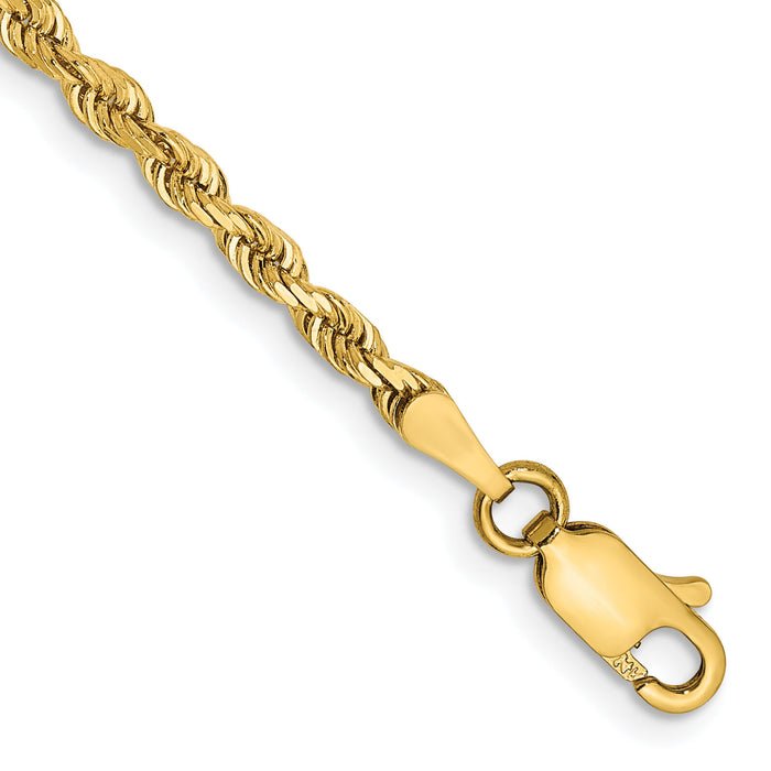 14k 2.75mm D/C Quadruple Rope Chain-QTR021-8