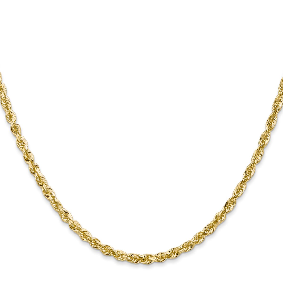 14k 3.0mm D/C Quadruple Rope Chain-QTR023-28