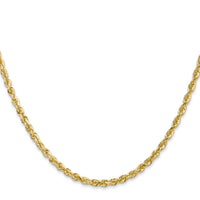 14k 3.0mm D/C Quadruple Rope Chain-QTR023-28