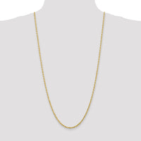 14k 3.0mm D/C Quadruple Rope Chain-QTR023-30