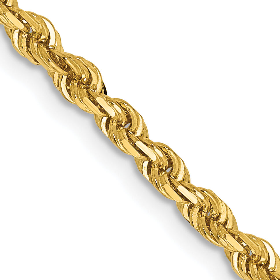 14k 3.0mm D/C Quadruple Rope Chain-QTR023-28