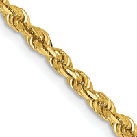 14k 3.0mm D/C Quadruple Rope Chain-QTR023-28