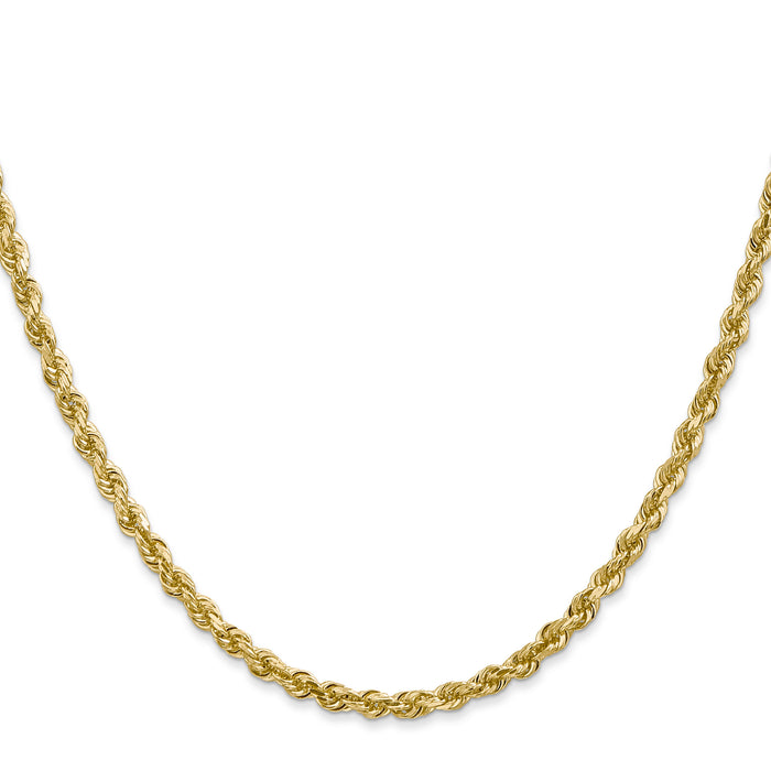 14k 3.35mm D/C Quadruple Rope Chain-QTR025-20