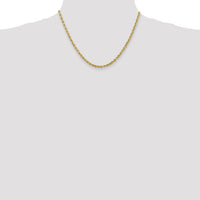 14k 3.35mm D/C Quadruple Rope Chain-QTR025-18