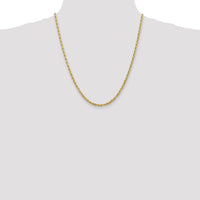 14k 3.35mm D/C Quadruple Rope Chain-QTR025-22
