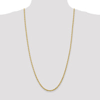 14k 3.35mm D/C Quadruple Rope Chain-QTR025-30