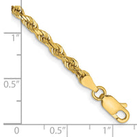14k 3.35mm D/C Quadruple Rope Chain-QTR025-7