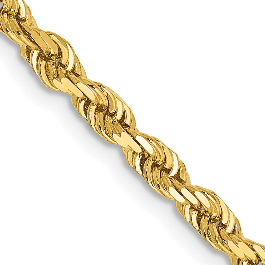 14k 3.35mm D/C Quadruple Rope Chain-QTR025-26