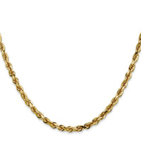 14k 4mm D/C Quadruple Rope Chain-QTR030-20