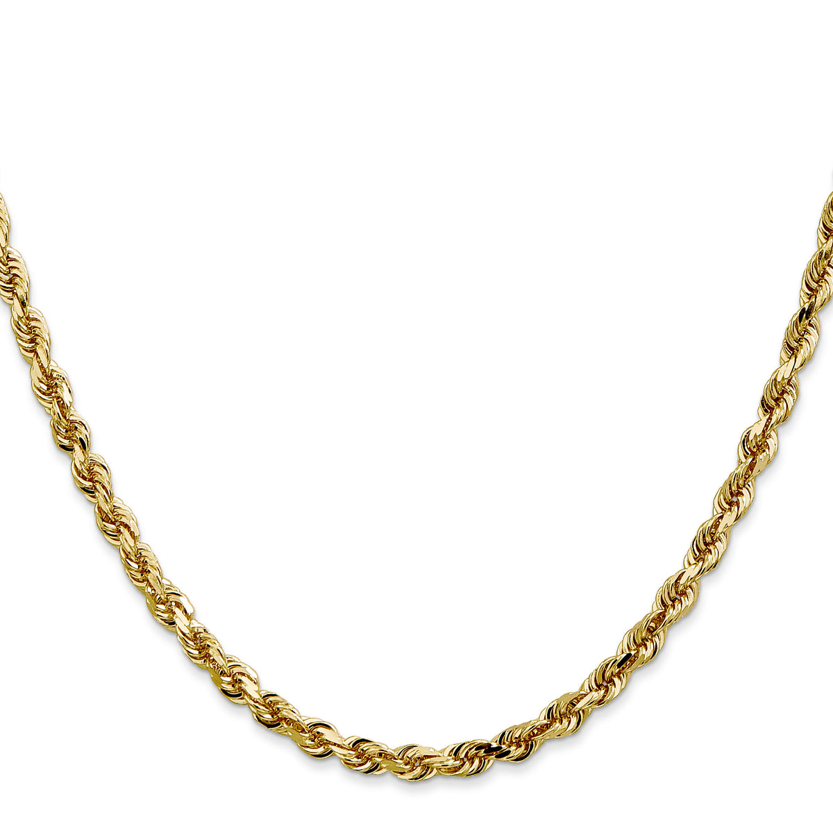 14k 4mm D/C Quadruple Rope Chain-QTR030-28