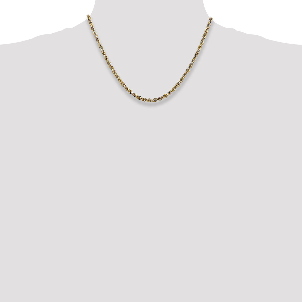 14k 4mm D/C Quadruple Rope Chain-QTR030-18