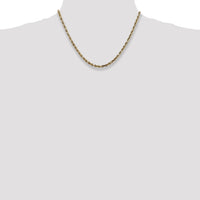 14k 4mm D/C Quadruple Rope Chain-QTR030-18