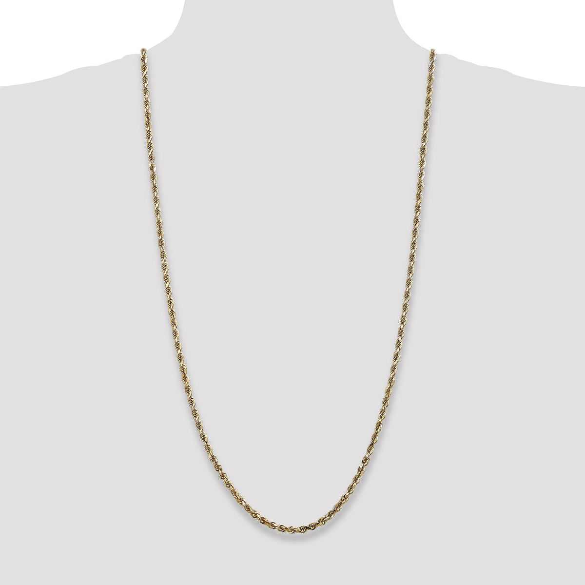 14k 4mm D/C Quadruple Rope Chain-QTR030-30