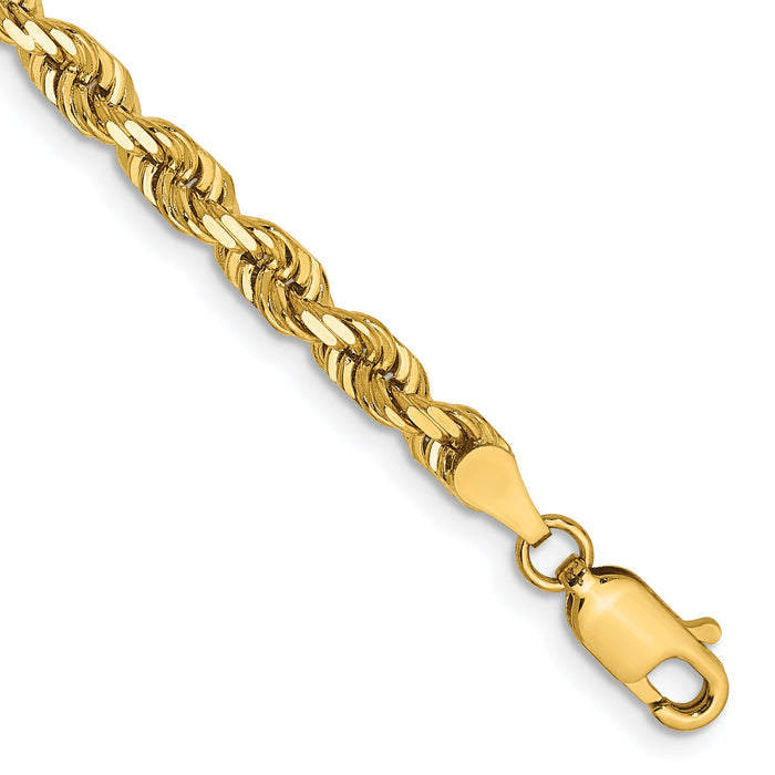 14k 4mm D/C Quadruple Rope Chain-QTR030-8