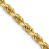 14k 4mm D/C Quadruple Rope Chain-QTR030-24