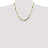 14k 4.5mm D/C Quadruple Rope Chain-QTR035-20