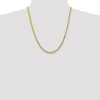 14k 4.5mm D/C Quadruple Rope Chain-QTR035-22