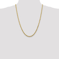 14k 4.5mm D/C Quadruple Rope Chain-QTR035-24