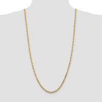 14k 4.5mm D/C Quadruple Rope Chain-QTR035-30