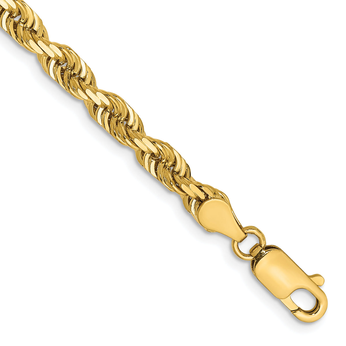 14k 4.5mm D/C Quadruple Rope Chain-QTR035-7