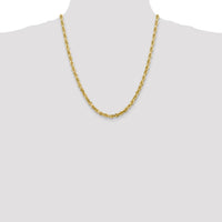 14k 5.0mm D/C Quadruple Rope Chain-QTR040-22
