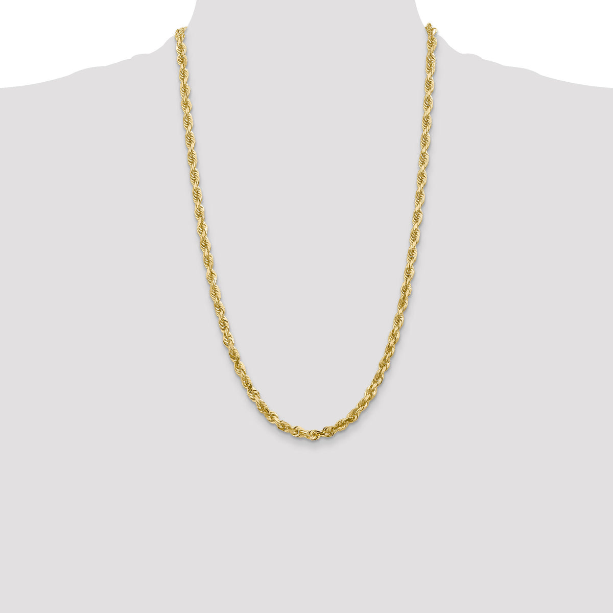 14k 5.0mm D/C Quadruple Rope Chain-QTR040-26