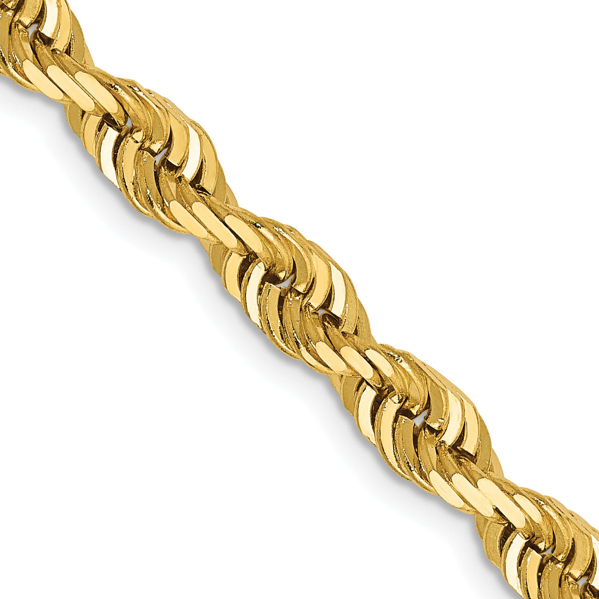 14k 5.0mm D/C Quadruple Rope Chain-QTR040-20