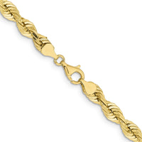 14k 7.0mm D/C Quadruple Rope Chain-QTR050-30