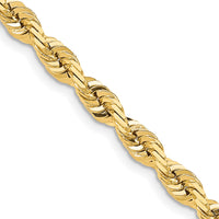 14k 7.0mm D/C Quadruple Rope Chain-QTR050-20