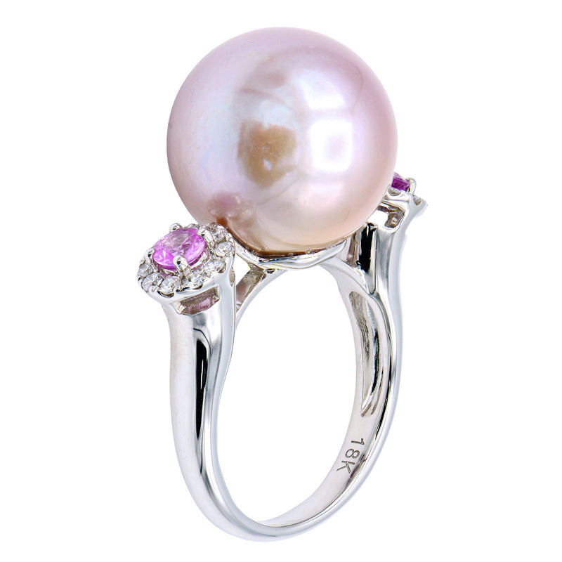 PEARL & DIAMOND RING