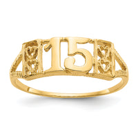 14K 15 RING-R179