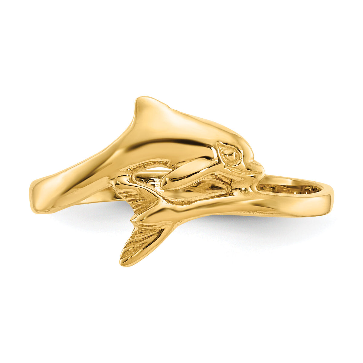 14k Dolphin Ring-R193