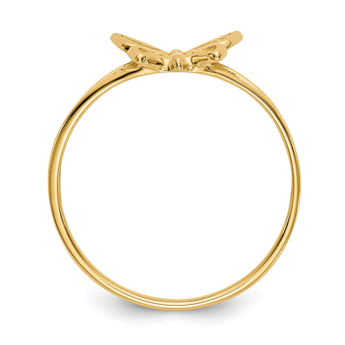 14k Children's Butterfly Ring-R195