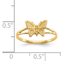 14k Children's Butterfly Ring-R195