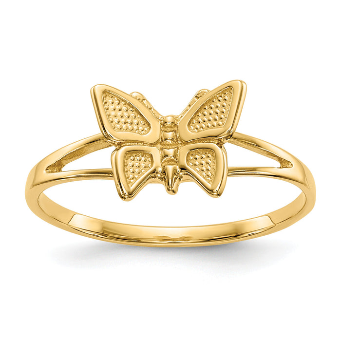 14k Children's Butterfly Ring-R195