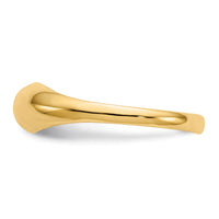 14k Childs Polished Dome Ring-R196