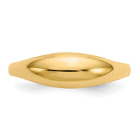 14k Childs Polished Dome Ring-R196
