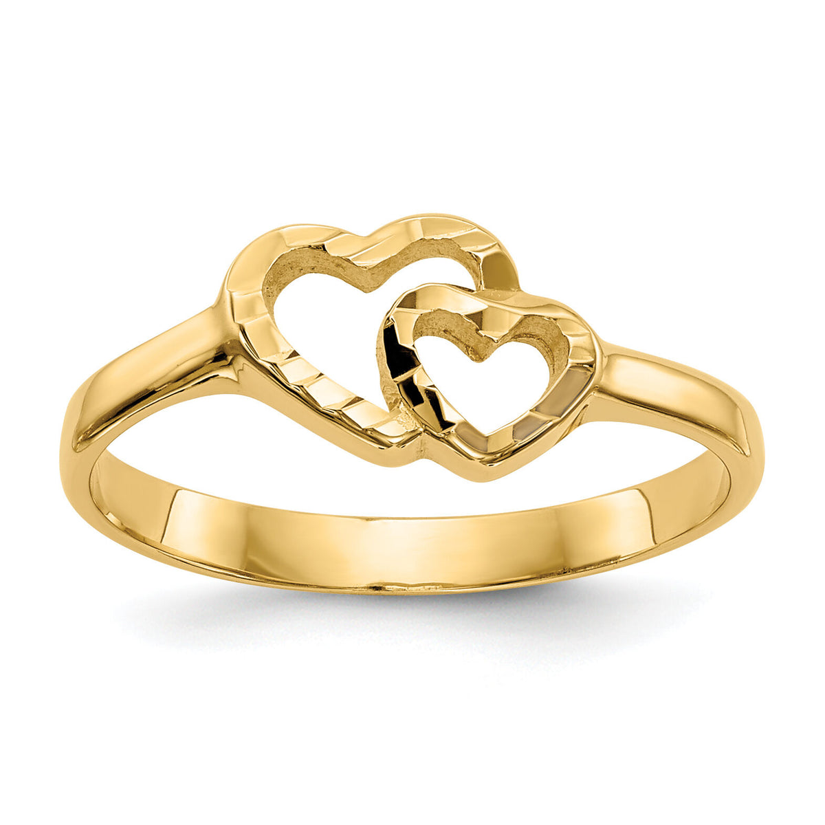 14k Children's Heart Ring-R202