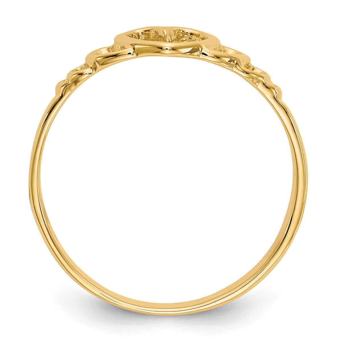 14k Children's Heart Ring-R203