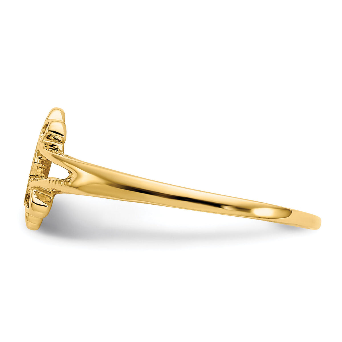 14k Childs Fancy Signet Ring-R214
