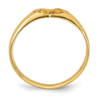 14k Children's Heart Ring-R221